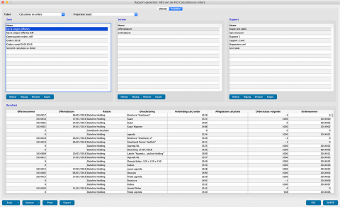 Rapport generator